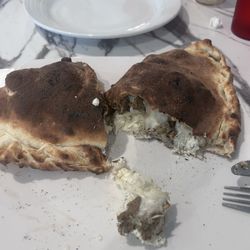 Fireside Brick Oven - Meatball calzone
