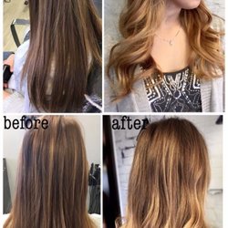 Duncan Edward European Hair Design - Beautiful Before and After, done by Artistic Stylist Paola