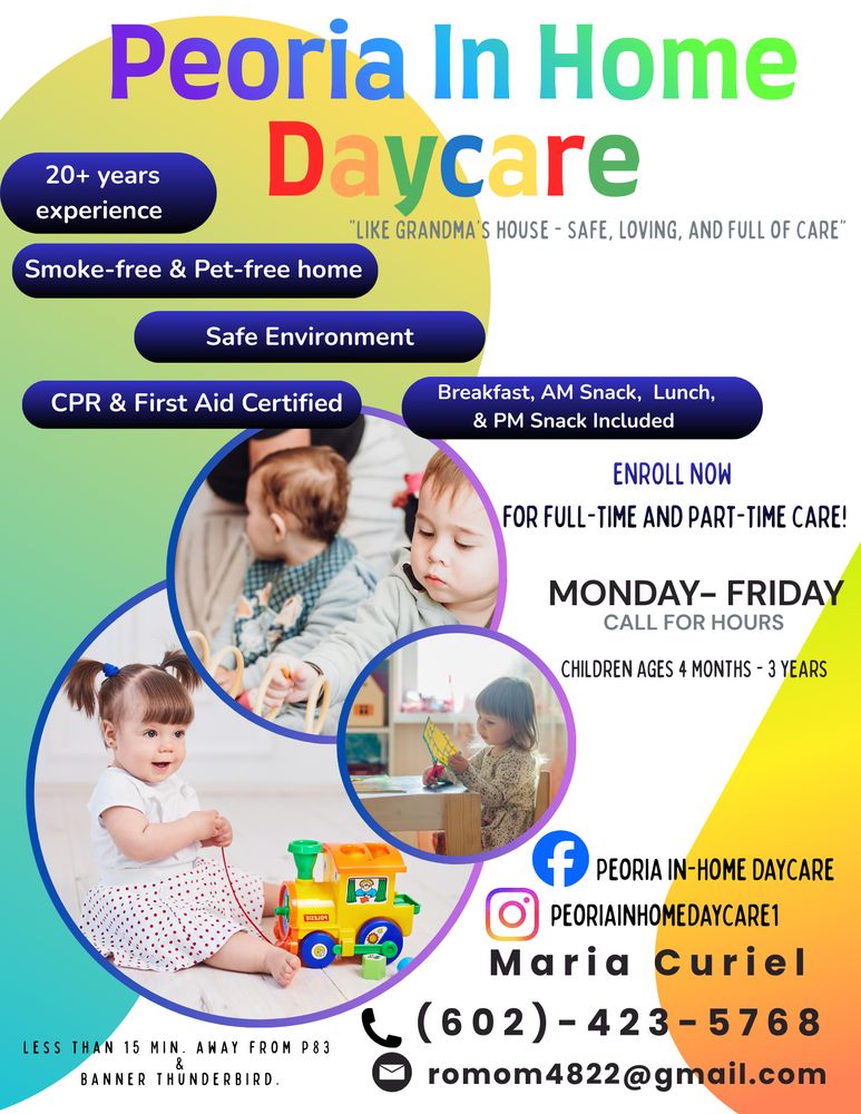Peoria In Home Daycare - childcare center in Peoria, AZ