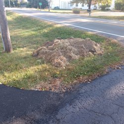 Alpha Paving and Sealing - This is what they left behind and it appears they have no intention of returning to remove