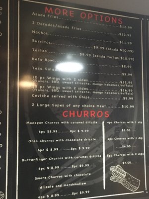 Menu photo 1 Javi's Chicken and Churros Grandview, WA Menu photo 1 Javi's Chicken and Churros Grandview, WA