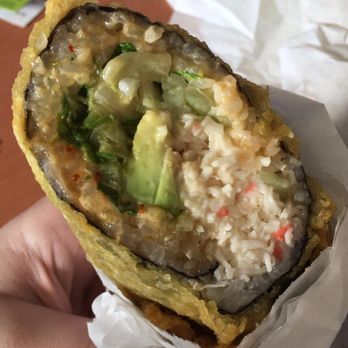 Sushi Burrito - The California sumo! So good! - Asian Fusion Near Me - Cedar City, Utah Sushi Burrito - The California sumo! So good! - Asian Fusion Near Me - Cedar City, Utah