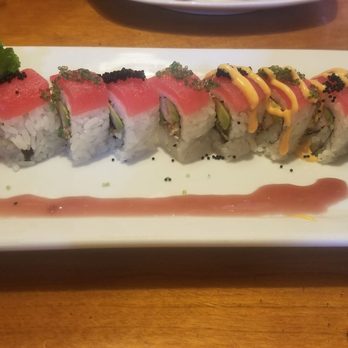Naked Tchopstix - Tokyo roll /half spicy - Japanese Near Me - Fort Wayne, Indiana Naked Tchopstix - Tokyo roll /half spicy - Japanese Near Me - Fort Wayne, Indiana