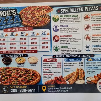 Tahoe’s Pizza - Come check us out! Feed the whole Family with Great food that won't break the bank! - Pizza Near Me - Escalon, California Tahoe’s Pizza - Come check us out! Feed the whole Family with Great food that won't break the bank! - Pizza Near Me - Escalon, California