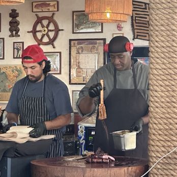 APL Barbecue - Adam Perry Lang's guys getting his meat ready for us to feast on - September 2025 - Barbeque Near Me - Venice, California