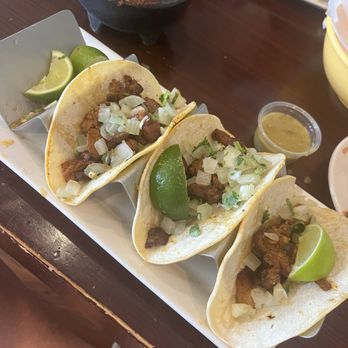 El Sombrero Mexican Cuisine - Tacos Pastor. Omg!! So good. Pineapple, jalapeño. Delicious! - Mexican Near Me - Melbourne, Florida El Sombrero Mexican Cuisine - Tacos Pastor. Omg!! So good. Pineapple, jalapeño. Delicious! - Mexican Near Me - Melbourne, Florida