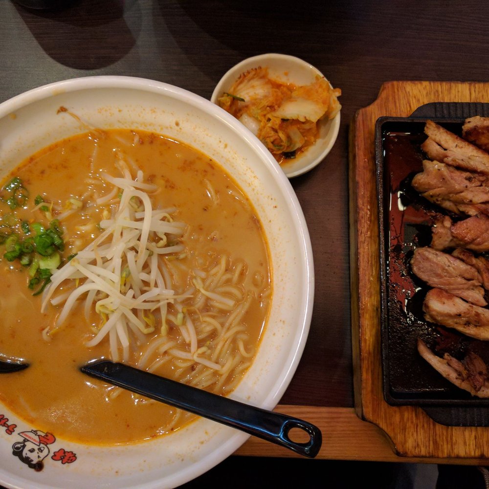 Ajisen Ramen - Chicken Kim chi ramen, I'm already wanting more - Ramen Near Me - Toronto, Ontario Ajisen Ramen - Chicken Kim chi ramen, I'm already wanting more - Ramen Near Me - Toronto, Ontario