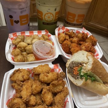 I Heart Boba - Taro milk tea, winter melon milk tea, green Thai tea Chicken nuggets Spicy nuggets Bulgogi sandwich Fried tofu - Bubble Tea Near Me - Houston, Texas I Heart Boba - Taro milk tea, winter melon milk tea, green Thai tea Chicken nuggets Spicy nuggets Bulgogi sandwich Fried tofu - Bubble Tea Near Me - Houston, Texas