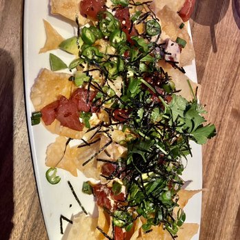 Yard House - Poke Nachos* ** - New American Near Me - Boca Raton, Florida