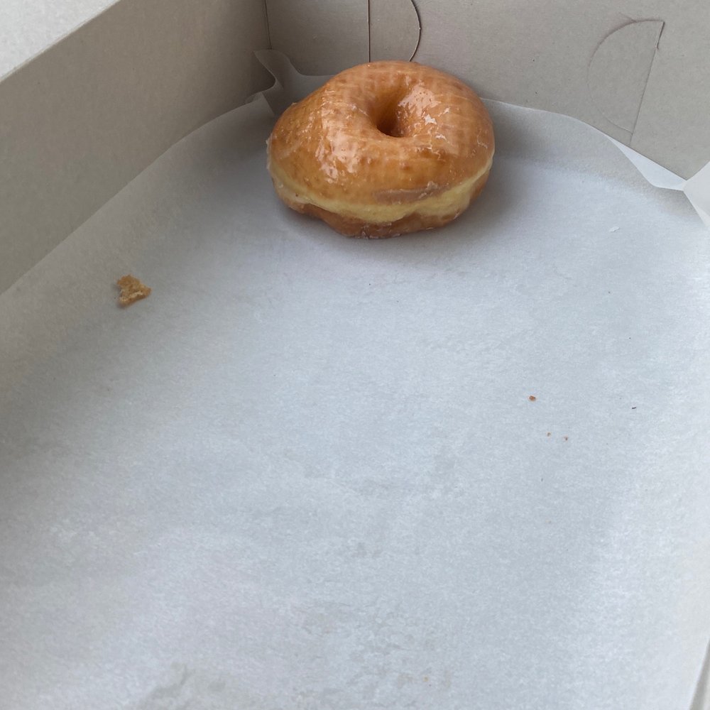 Donut House - This all that is left LOL..... ate them all!!! - Donuts Near Me - Redding, California Donut House - This all that is left LOL..... ate them all!!! - Donuts Near Me - Redding, California