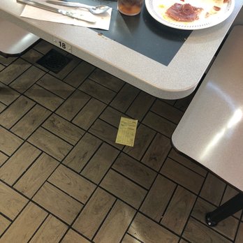 Waffle House - Waiter dropped my ticket on the floor and left it! - Breakfast & Brunch Near Me - Bossier City, Louisiana Waffle House - Waiter dropped my ticket on the floor and left it! - Breakfast & Brunch Near Me - Bossier City, Louisiana