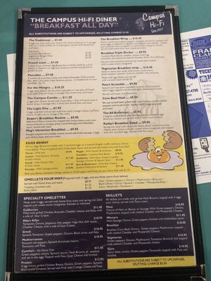 Menu photo 2 Campus Hi-Fi Restaurant London, ON Menu photo 2 Campus Hi-Fi Restaurant London, ON