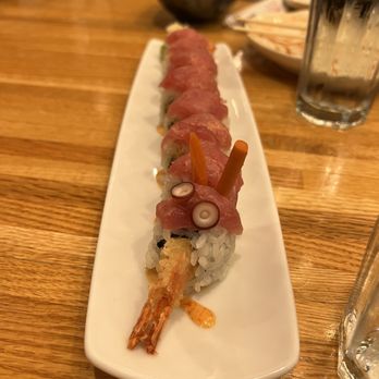 Akai Hana - Red Dragon Roll - Japanese Near Me - Columbus, Ohio