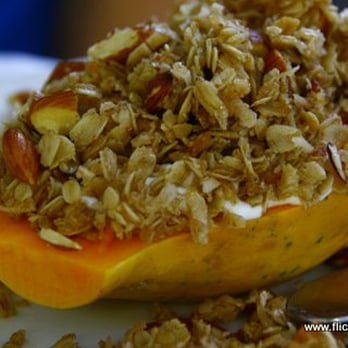 Island Lava Java - Muesli & Papaya (Best) - American Near Me - Kailua Kona, Hawaii Island Lava Java - Muesli & Papaya (Best) - American Near Me - Kailua Kona, Hawaii
