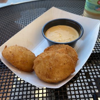 CJ's Takeout & Late Nite Bites - Deep fried deviled eggs! - Food Trucks Near Me - Gettysburg, Pennsylvania