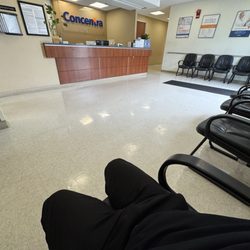 Concentra Urgent Care - 2+hour wait time and no one is here.