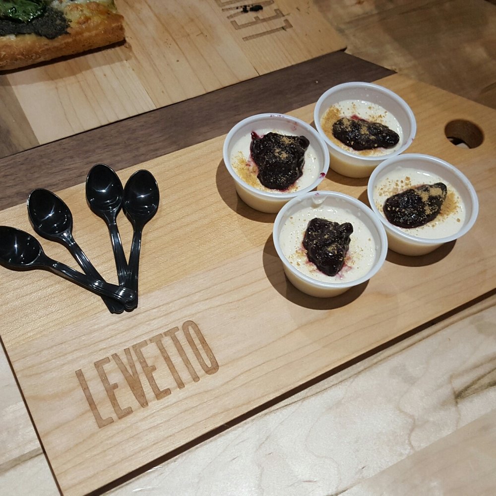 Levetto Aurora - Panna cotta on the house! - Pizza Near Me - Aurora, Ontario Levetto Aurora - Panna cotta on the house! - Pizza Near Me - Aurora, Ontario