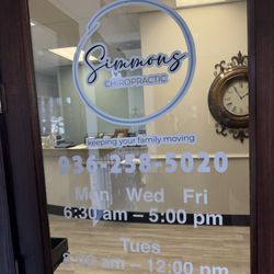 Simmons Chiropractic & Wellness Center, PC - Front door
