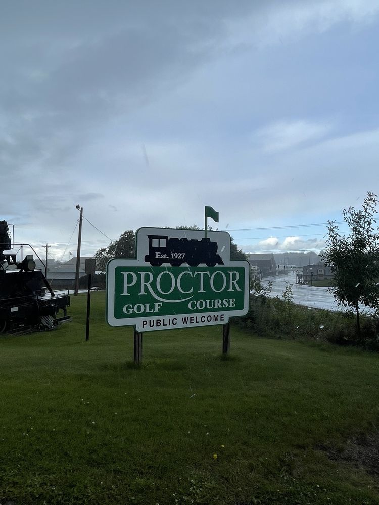 Proctor Golf & Club House Logo