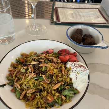 Unconventional Diner - Lebanese Fried Rice with falafel - Breakfast & Brunch Near Me - Washington, DC, District of Columbia Unconventional Diner - Lebanese Fried Rice with falafel - Breakfast & Brunch Near Me - Washington, DC, District of Columbia