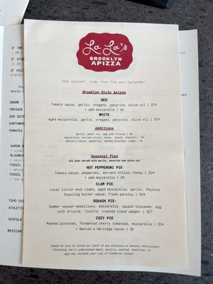 Lala’s Brooklyn Apizza by null