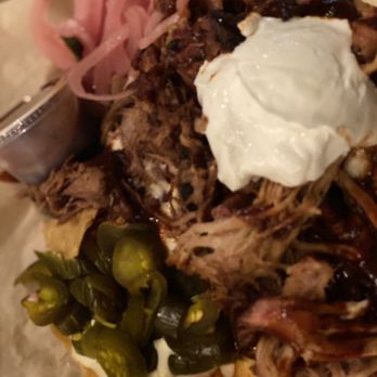 The Pig & Pint - Pulled Pork BBQ Nachos - Barbeque Near Me - Jackson, Mississippi The Pig & Pint - Pulled Pork BBQ Nachos - Barbeque Near Me - Jackson, Mississippi