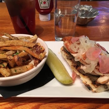 Streets On Carson - Brick chicken chlebicek open faced with fries - Cocktail Bars Near Me - Pittsburgh, Pennsylvania Streets On Carson - Brick chicken chlebicek open faced with fries - Cocktail Bars Near Me - Pittsburgh, Pennsylvania