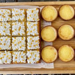 Coconut Lime Mochi Bars & Mochi Tarts.