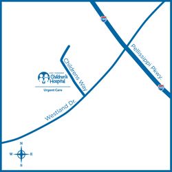 Children's Hospital Urgent Care - West Campus - We are located at the Children's Hospital West Campus on Westland Drive off Pellissippi Parkway.