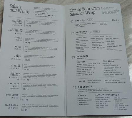 Menu photo 1 Alfalfa Edgewater, NJ