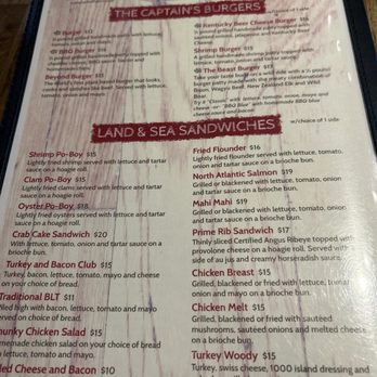 Captain Woodys - Menu - Seafood Near Me - Bluffton, South Carolina Captain Woodys - Menu - Seafood Near Me - Bluffton, South Carolina