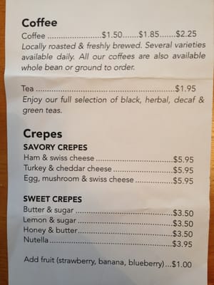 Menu photo 4 Cafe Water Street Warren, RI Menu photo 4 Cafe Water Street Warren, RI