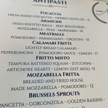 Osteria Mia - Menu with Appitizers - Italian Near Me - Surprise, Arizona Osteria Mia - Menu with Appitizers - Italian Near Me - Surprise, Arizona