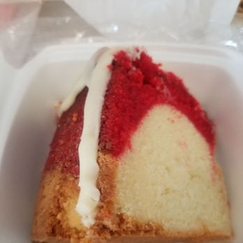 Donna's Delicious Delites - Forgot what this was called but it is basically a red velvet pound cake - Bakeries Near Me - Savannah, Georgia Donna's Delicious Delites - Forgot what this was called but it is basically a red velvet pound cake - Bakeries Near Me - Savannah, Georgia