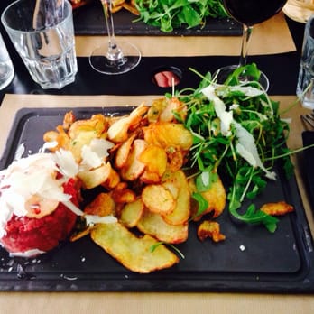 La Réserve - Tartare Tony Montana, huile truffée et foie gras frais - French Near Me - Toulouse, 31