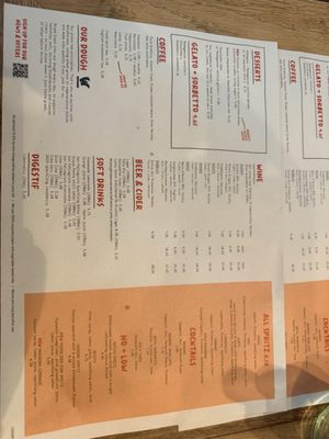 Menu photo 2 Franco Manca London, XGL Menu photo 2 Franco Manca London, XGL