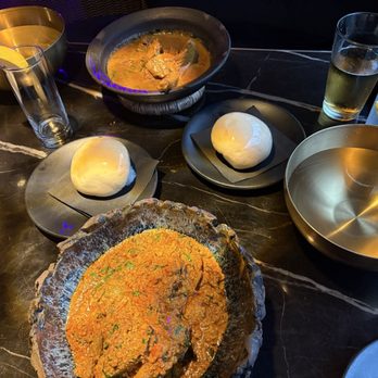 Native Harlem - Two of our favorite soups. The Egusi was salty. - African Near Me - New York, New York