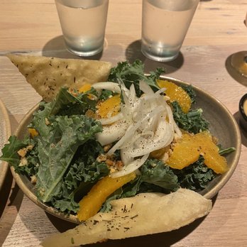 Moku Kitchen - Kale salad - Cocktail Bars Near Me - Honolulu, Hawaii