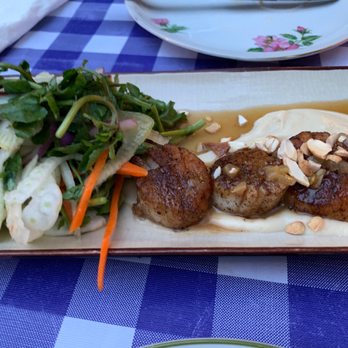Bricolage - Pan Seared Scallops - Vietnamese Near Me - Brooklyn, New York