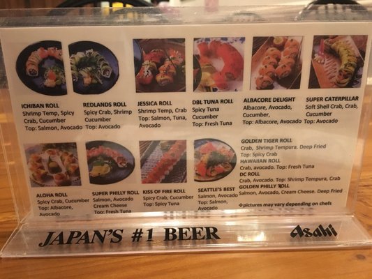 Menu photo 8 Super Sushi Redlands, CA Menu photo 8 Super Sushi Redlands, CA