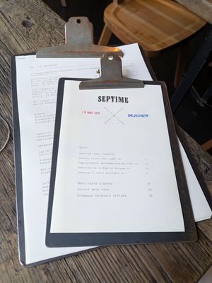 Menu photo 2 Septime Paris, 75