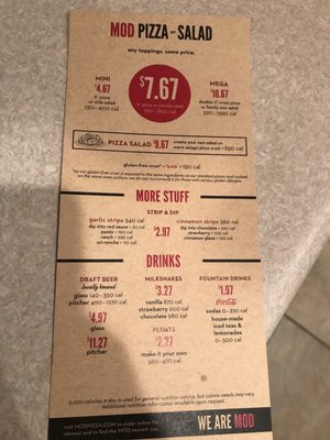 Menu photo 8 MOD Pizza Tempe, AZ Menu photo 8 MOD Pizza Tempe, AZ