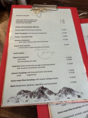 Menu photo 1 Innergebirg Salzburg, 5