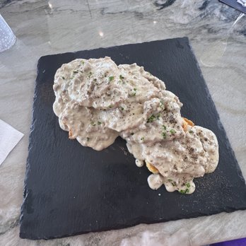 The Pointe - Sausage gravy and biscuits - Sports Bars Near Me - Gulf Breeze, Florida The Pointe - Sausage gravy and biscuits - Sports Bars Near Me - Gulf Breeze, Florida