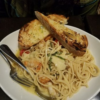 110 Grill Berlin - Shrimp and clam over pasta - New American Near Me - Berlin, Massachusetts