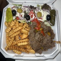 Mr. Gyro - Steak platter
