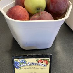 Berry Blossom Farms - Assorted apples picked at Culbreth's Berry & Nut Farm