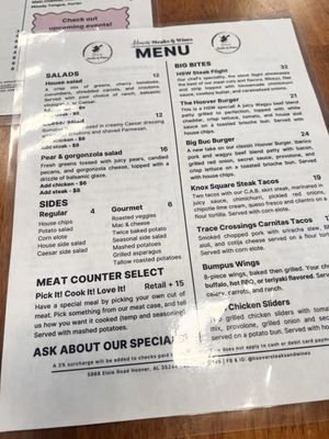 Menu photo 4 Hoover Steaks & Wines Bluff Park, AL Menu photo 4 Hoover Steaks & Wines Bluff Park, AL