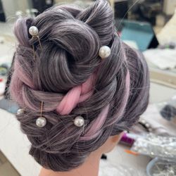 Santa Ana Beauty College - Bridal hair style