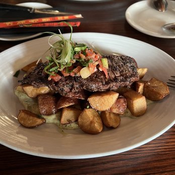 Moonshine 152 - Spanish Tapas Style Steak Frites. Cooked to perfection. - New American Near Me - Boston, Massachusetts
